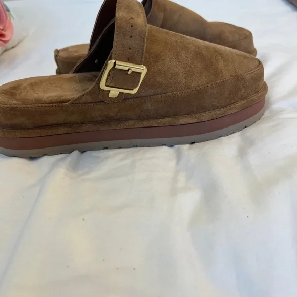 Madden Girl Brown Suede Men's Loafers - Picture 3 of 5